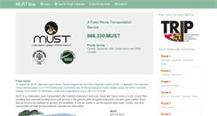 Desktop Screenshot of mustbus.org