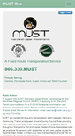 Mobile Screenshot of mustbus.org